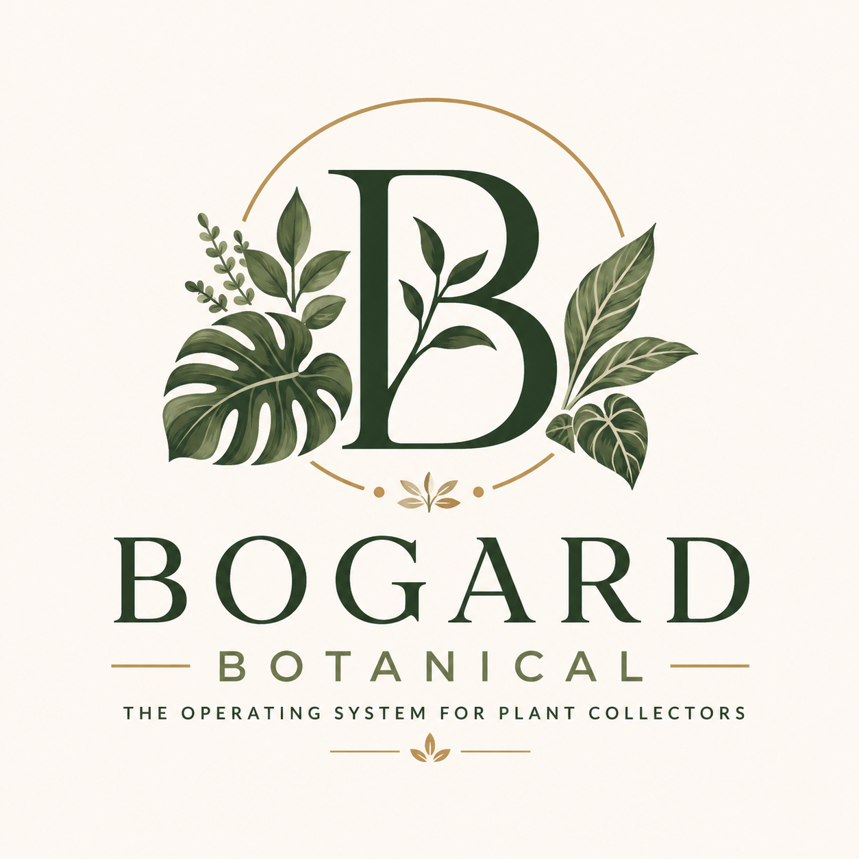 Bogard Botanical — The operating system for plant collectors